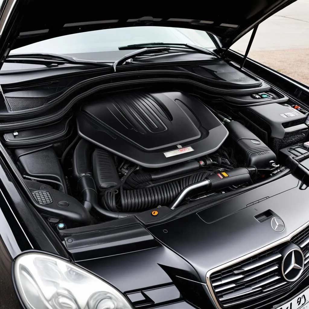 Mercedes S500 (2000) Engine Bay